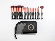 16pcs Professional makeup brush set with FREE carrying travel case